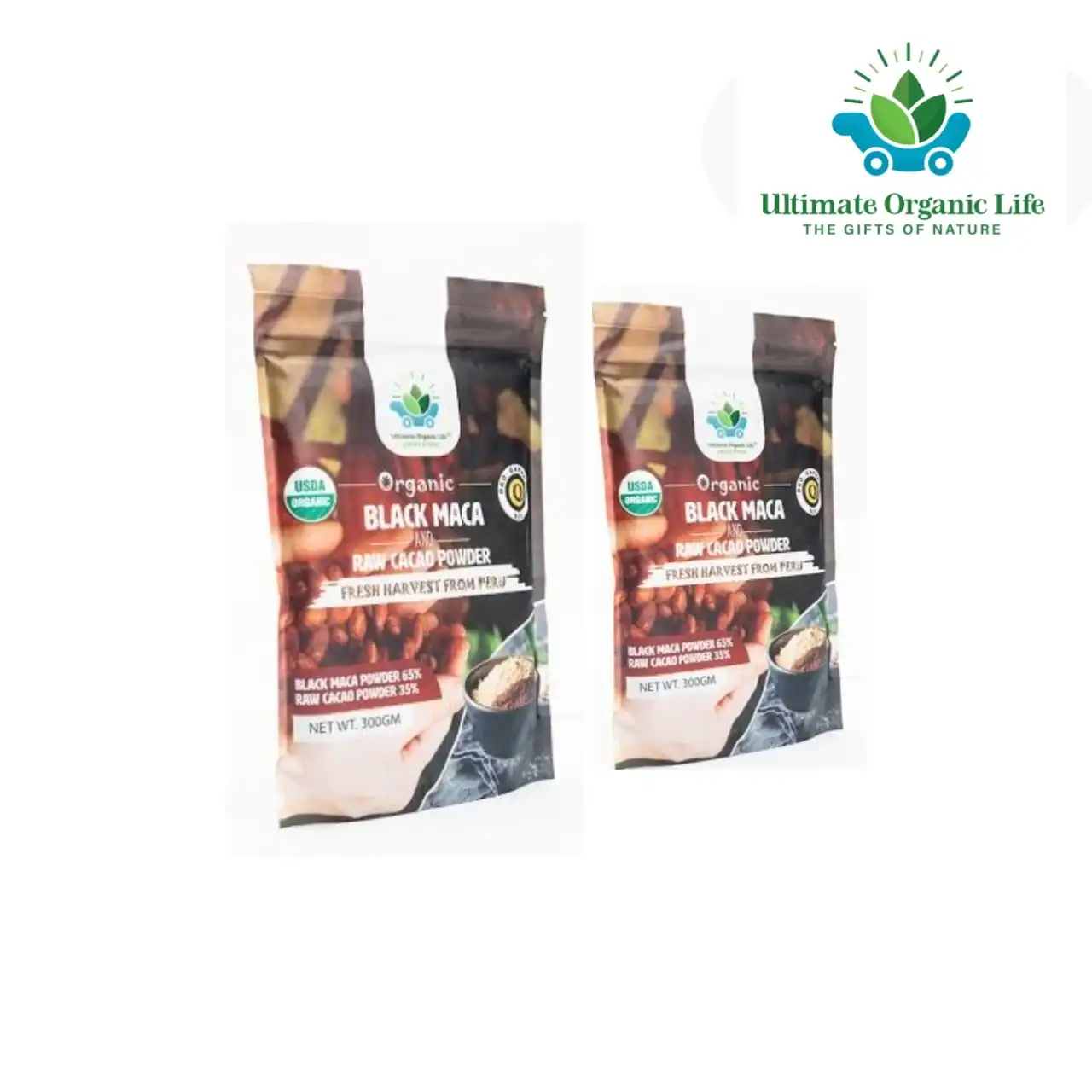 2 pis Organic Black Maca